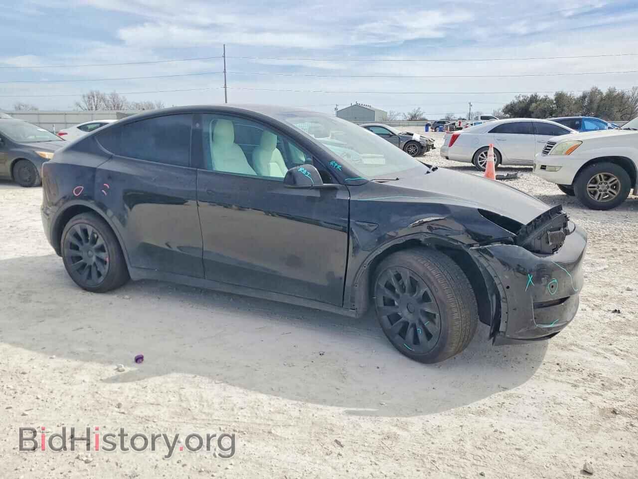 2022 TESLA MODEL Y - VIN: 7SAYGAEE4NF538771 - Фото 4