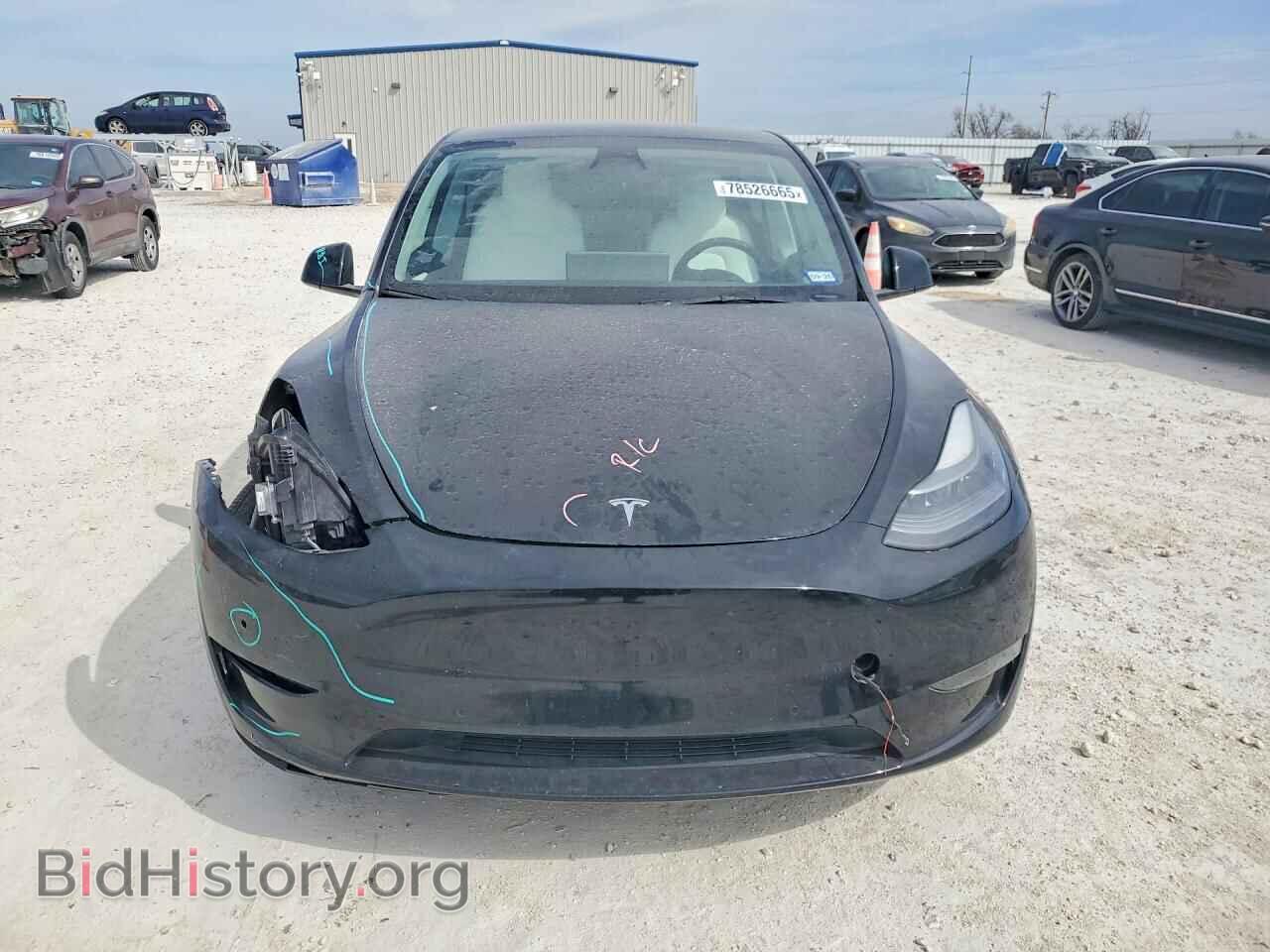 2022 TESLA MODEL Y - VIN: 7SAYGAEE4NF538771 - Фото 5