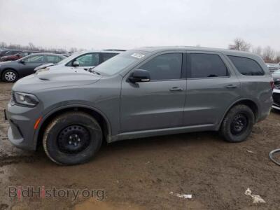 2021 Dodge DURANGO GT, серый — VIN 1C4RDJDG4MC636823, Copart