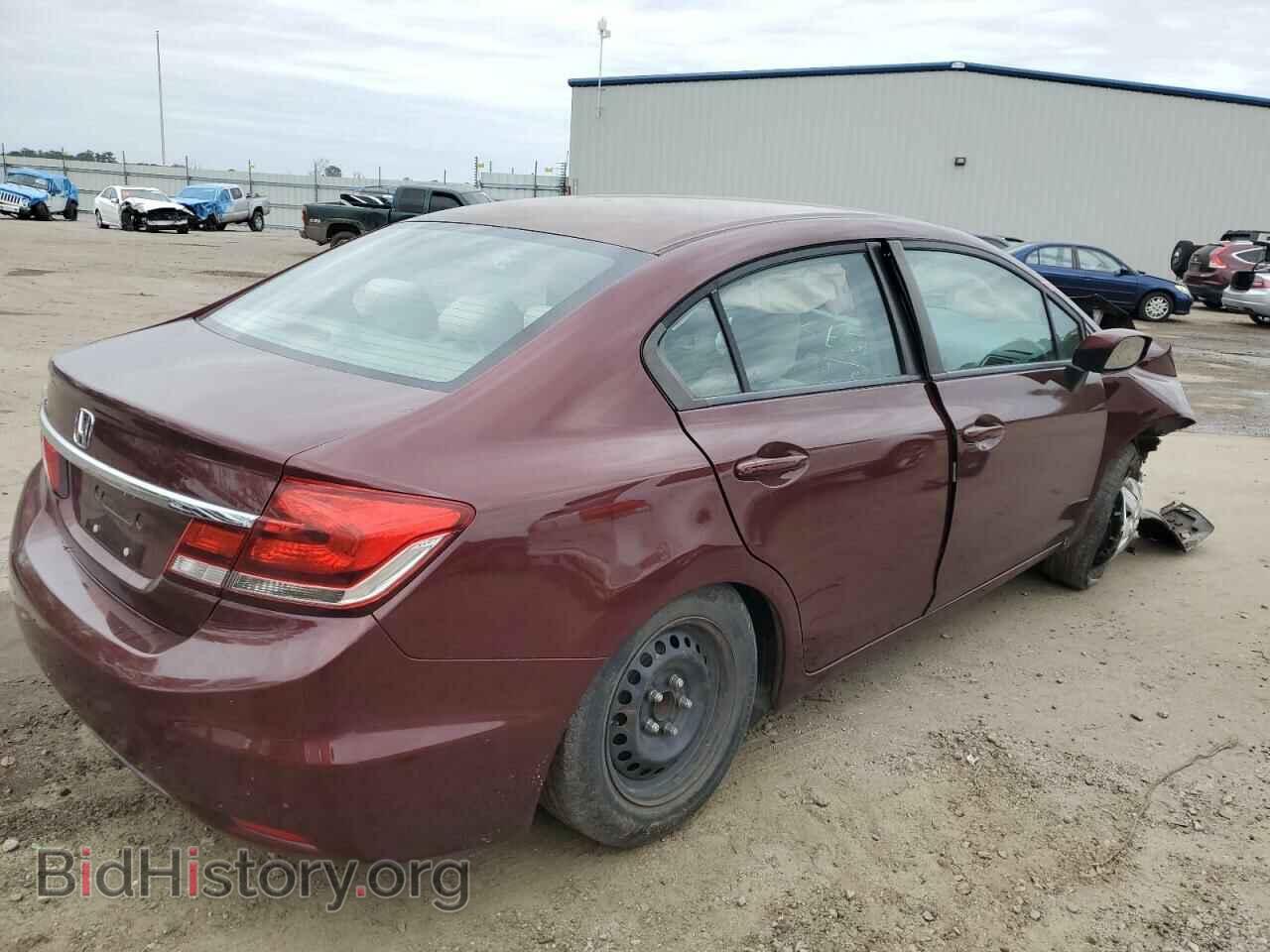 2013 HONDA CIVIC - VIN: 19XFB2F55DE290509 - Фото 3
