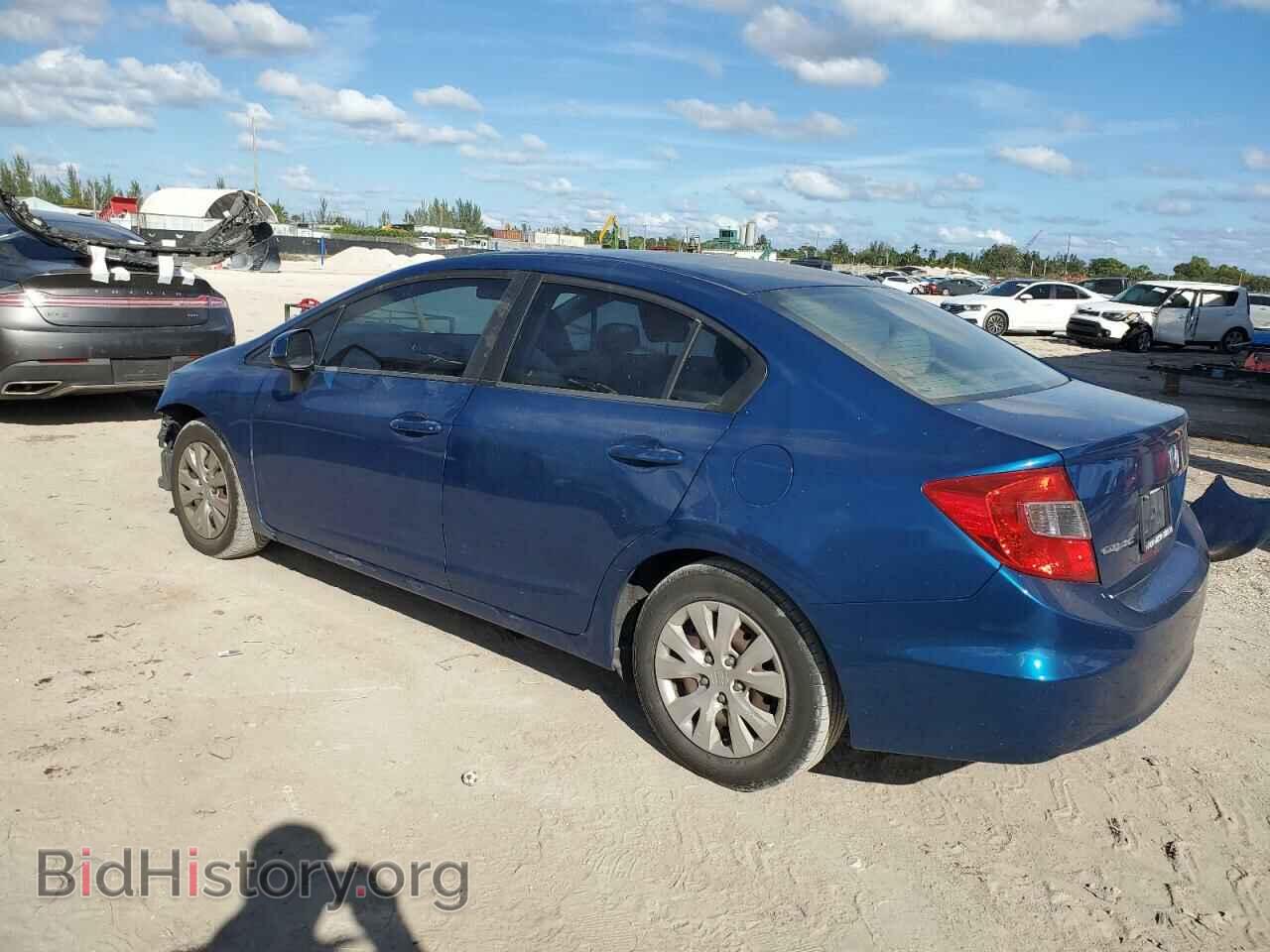 2012 HONDA CIVIC - VIN: 19XFB2F54CE076822 - Фото 2