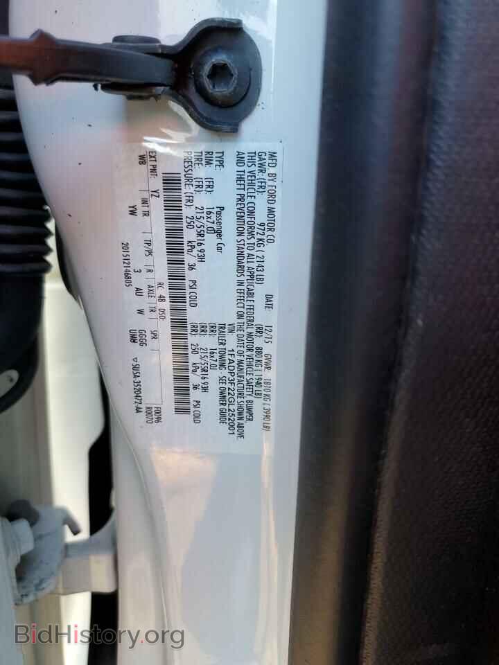 2016 FORD FOCUS - VIN: 1FADP3F22GL252001 - Photo 12