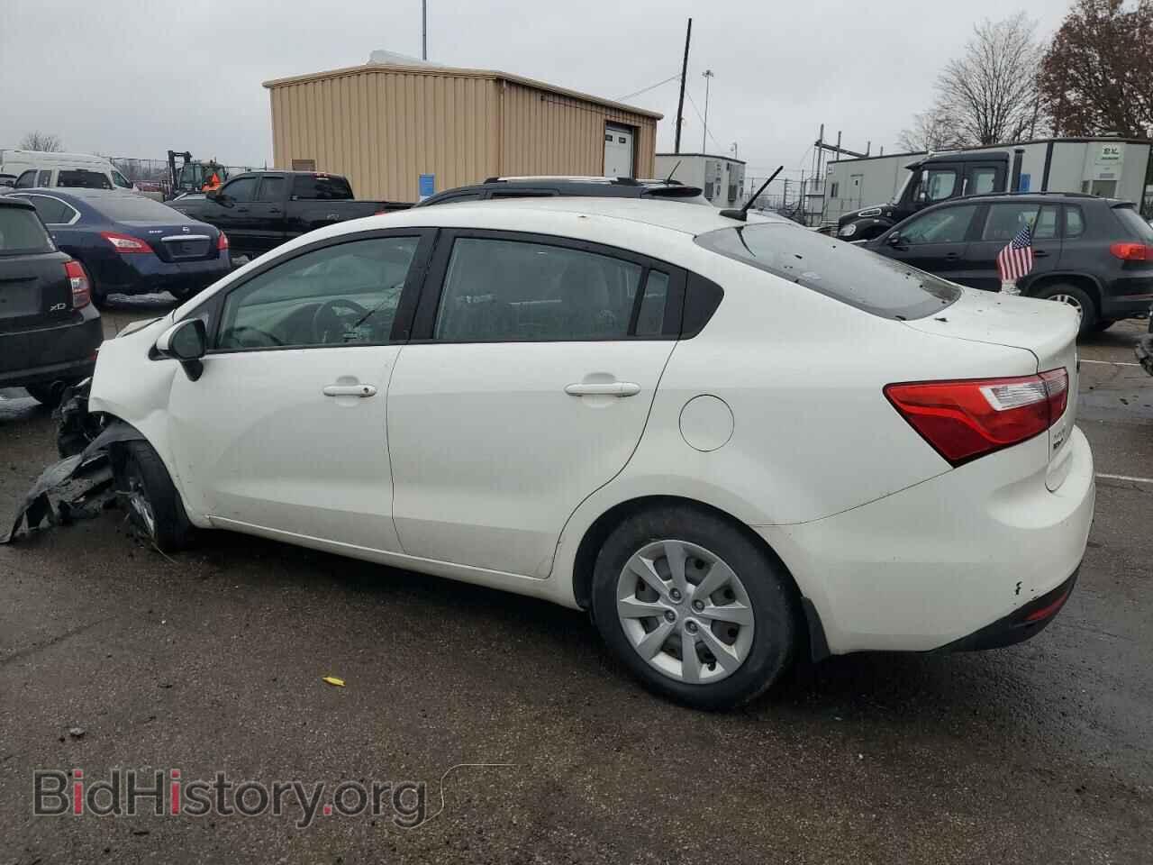 2014 KIA RIO - VIN: KNADM4A35E6349596 - Фото 2