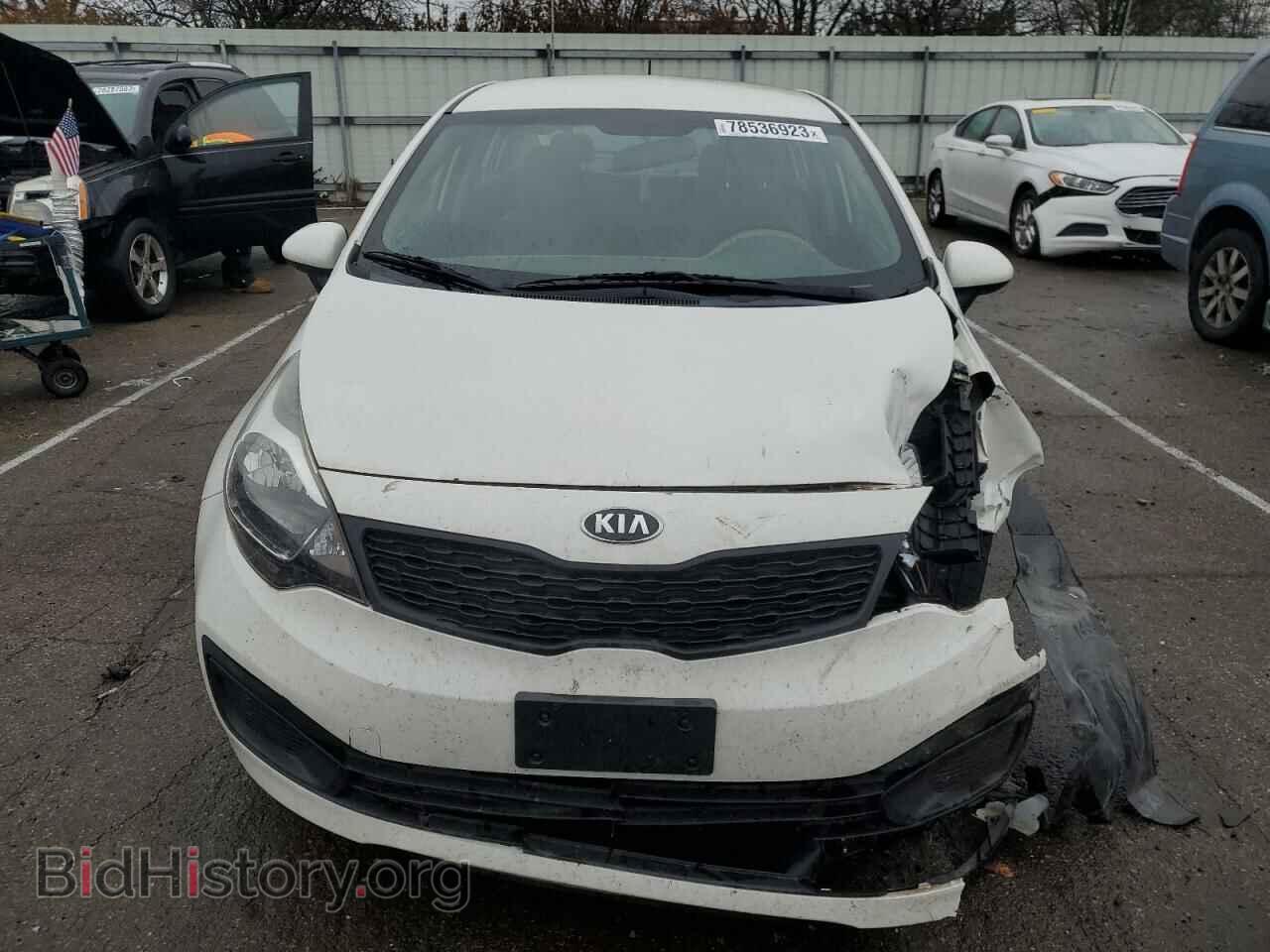 2014 KIA RIO - VIN: KNADM4A35E6349596 - Фото 5