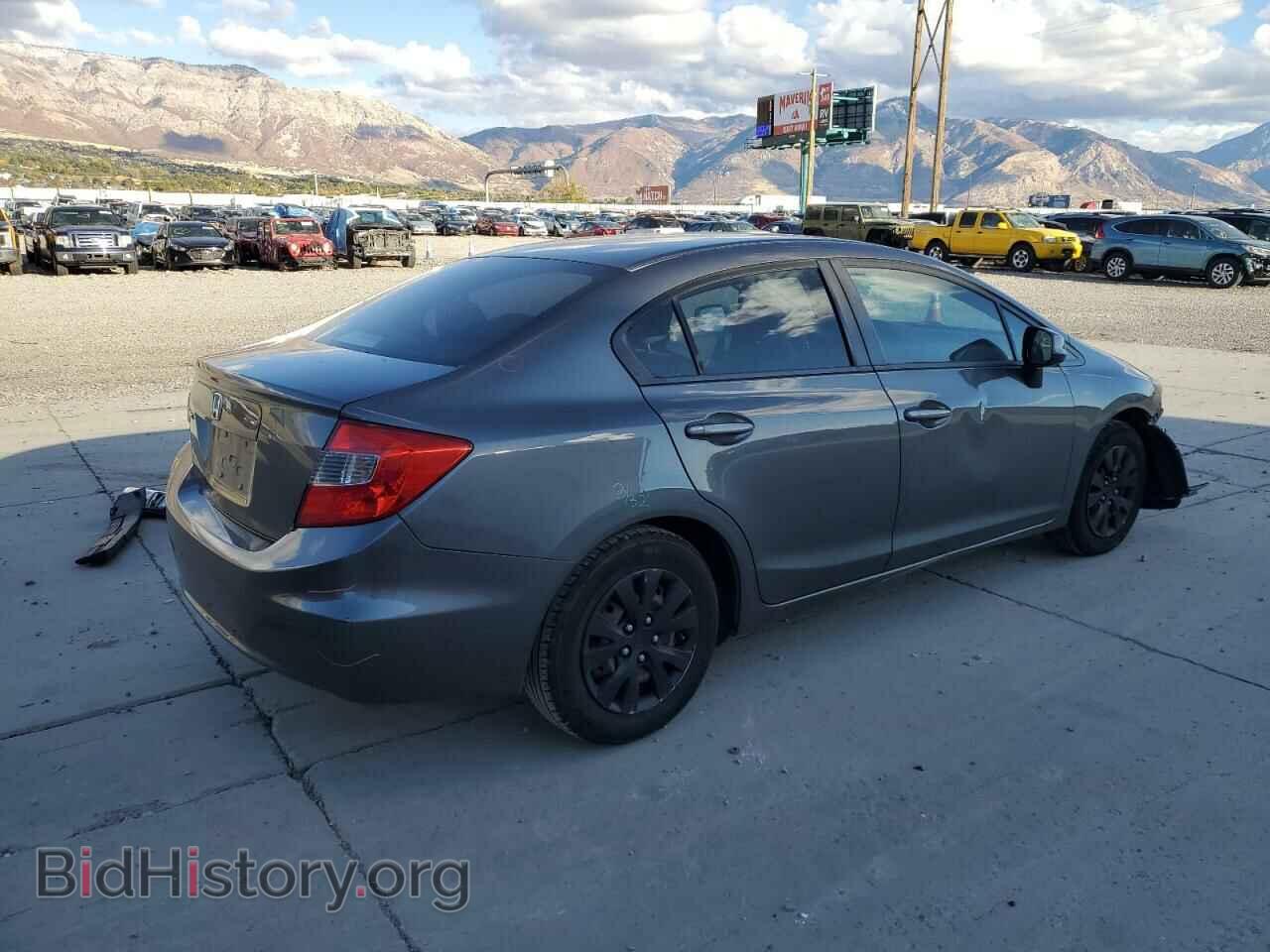 2012 HONDA CIVIC - VIN: 2HGFB2F59CH324973 - Фото 3