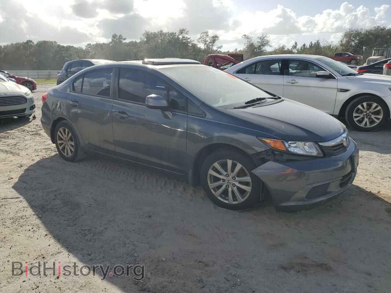 2012 HONDA CIVIC - VIN: 19XFB2F96CE037619 - Фото 4