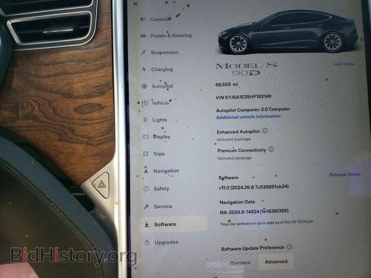 2017 TESLA MODEL S - VIN: 5YJSA1E25HF182149 - Photo 9