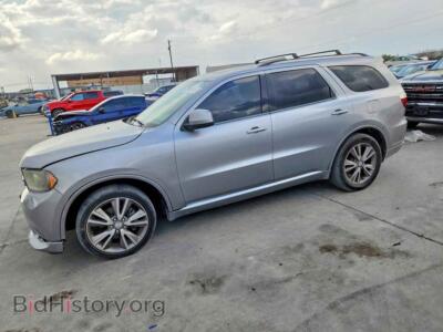 2013 Dodge DURANGO SXT, gray — VIN 1C4RDHAG1DC687418, Copart