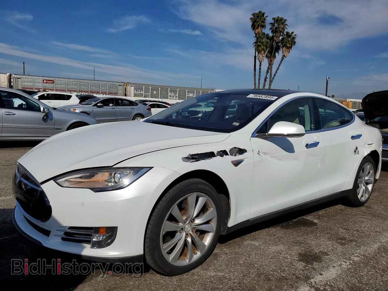Photo 5YJSA1S13EFP32407 - TESLA MODEL S 2014