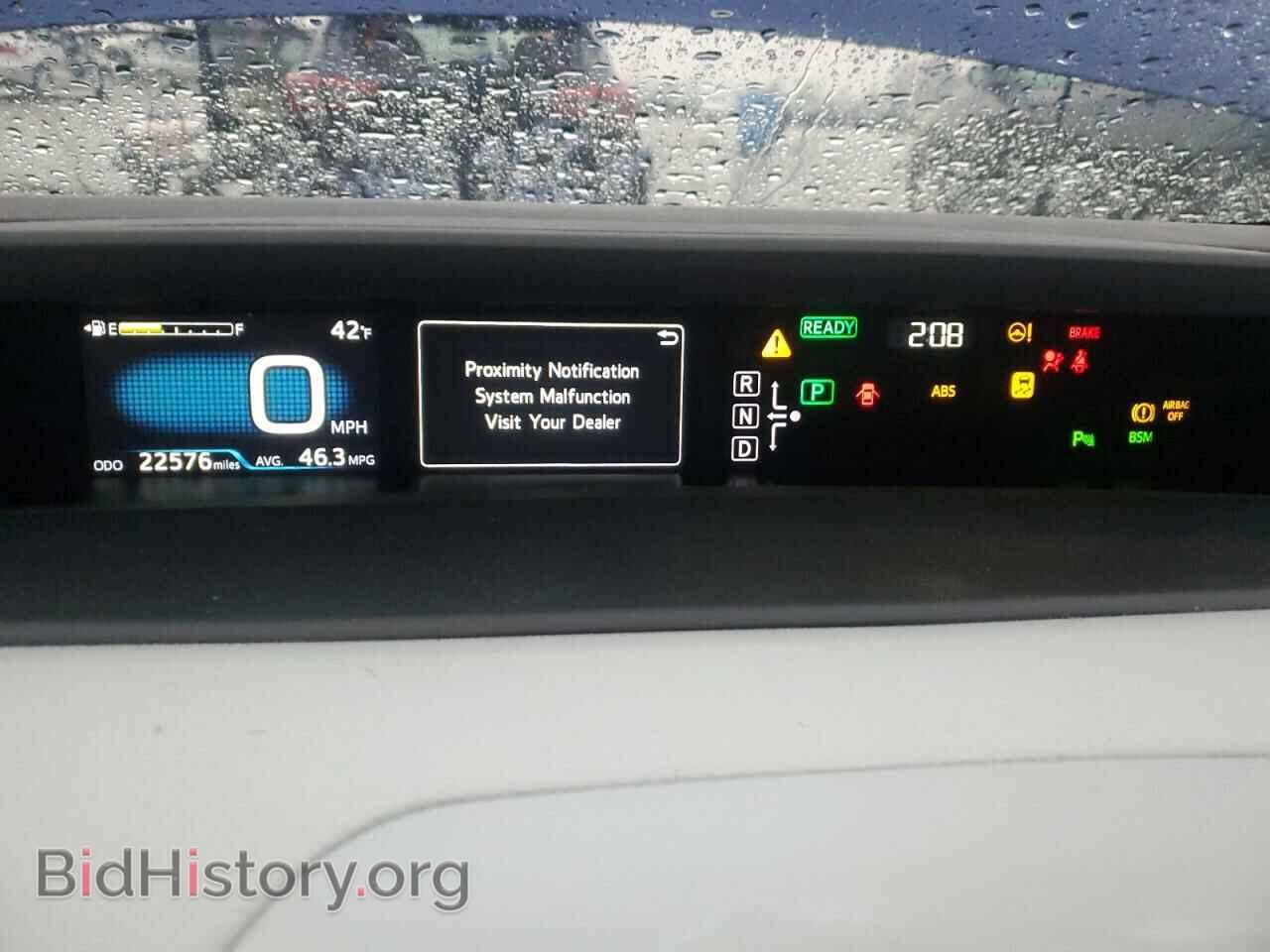 2017 TOYOTA PRIUS - VIN: JTDKBRFU4H3050654 - Фото 9