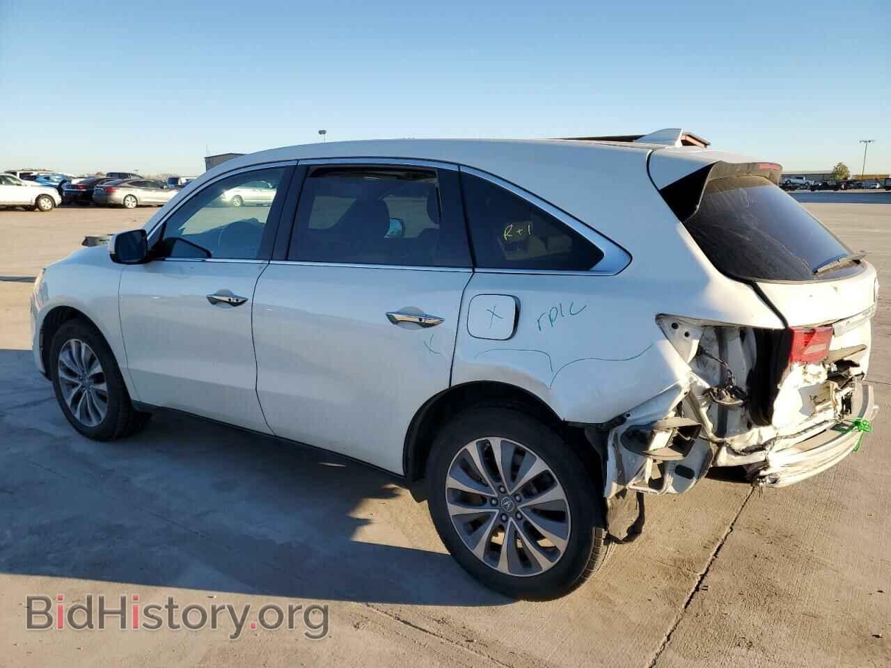 2016 ACURA MDX - VIN: 5FRYD4H44GB061299 - Фото 2