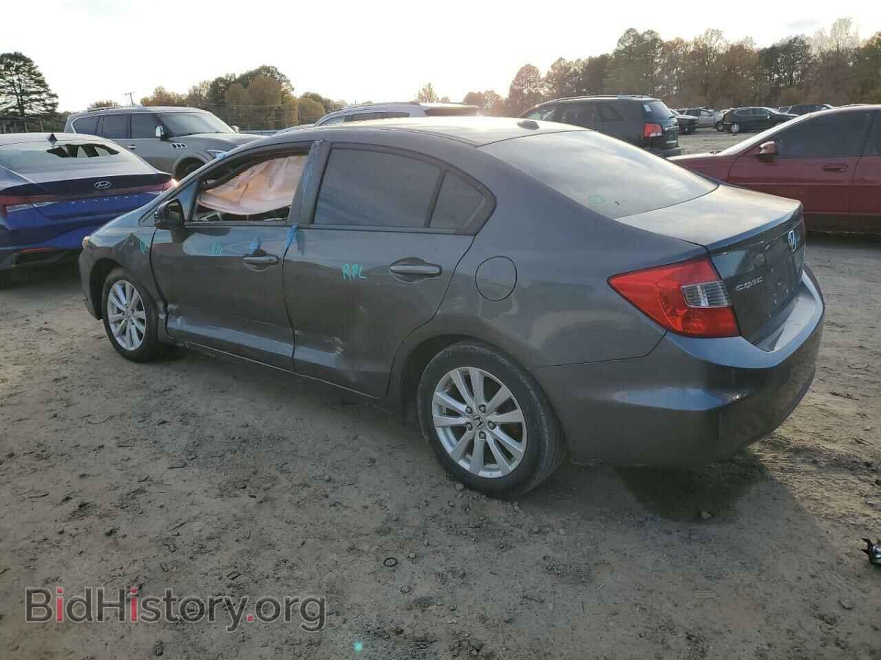 2012 HONDA CIVIC - VIN: 2HGFB2F97CH545247 - Фото 2