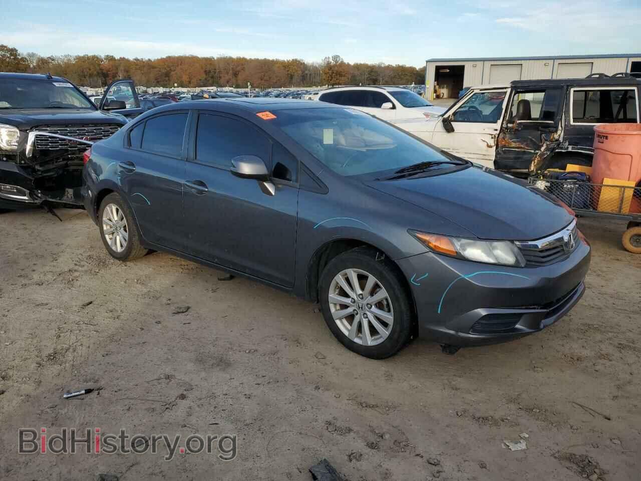 2012 HONDA CIVIC - VIN: 2HGFB2F97CH545247 - Фото 4