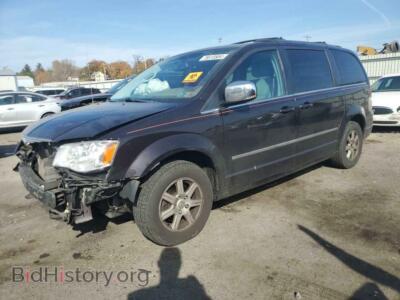 2010 Chrysler MINIVAN Touring, черный — VIN 2A4RR5D17AR415394, Copart