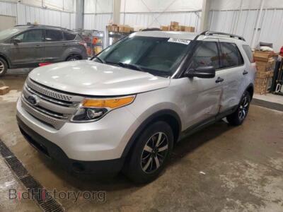 2013 Ford EXPLORER, серебристый — VIN 1FM5K7B84DGA21079, Copart