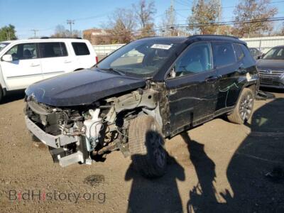 2020 Jeep COMPASS Limited, черный — VIN 3C4NJDCB4LT167654, Copart