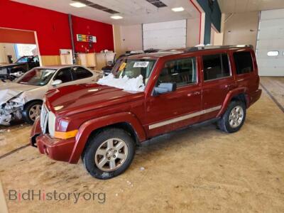 2008 Jeep COMMANDER Limited, red — VIN 1J8HH58228C190885, Copart