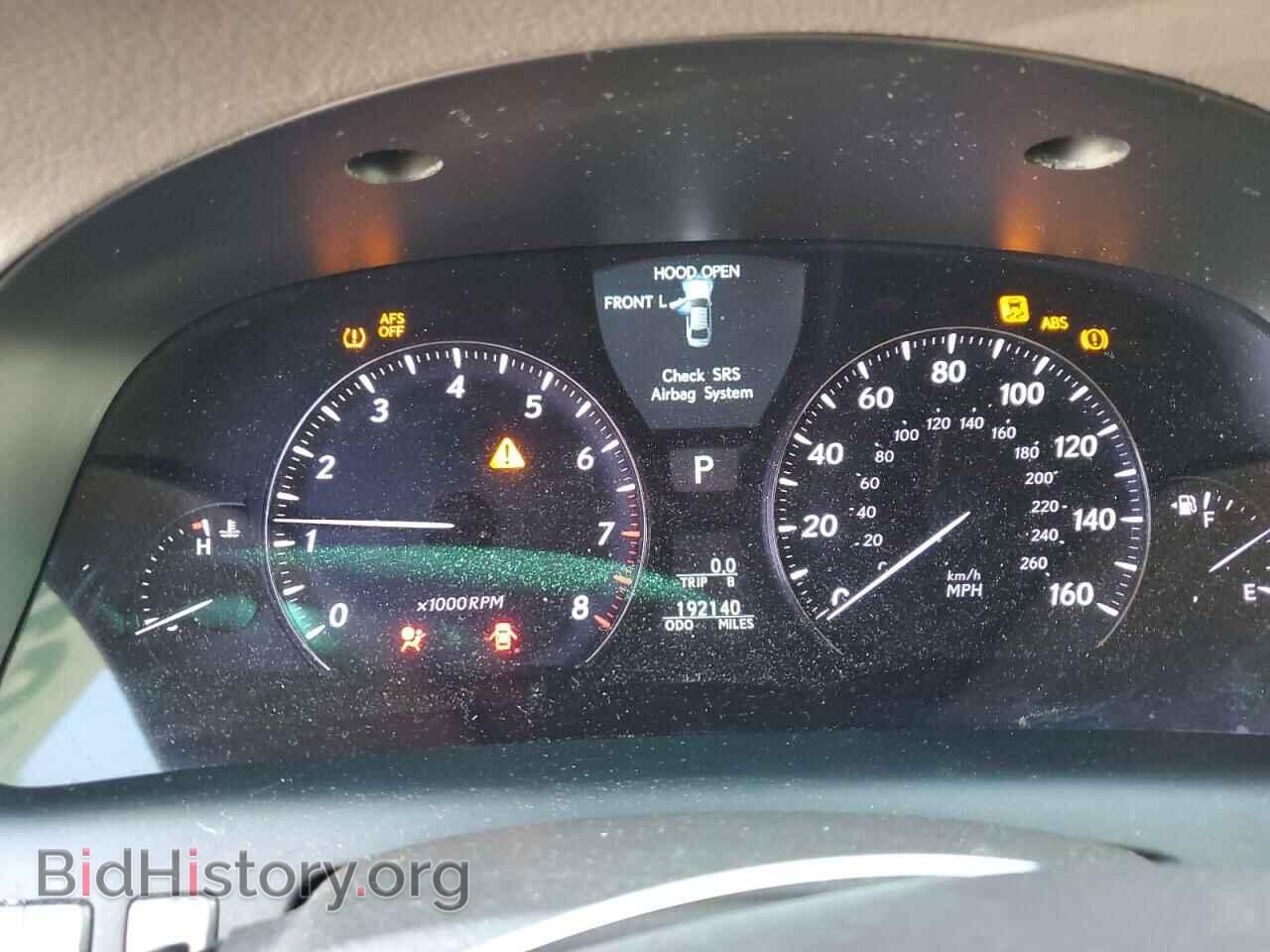 2008 LEXUS LS460 - VIN: JTHBL46F885057157 - Фото 9