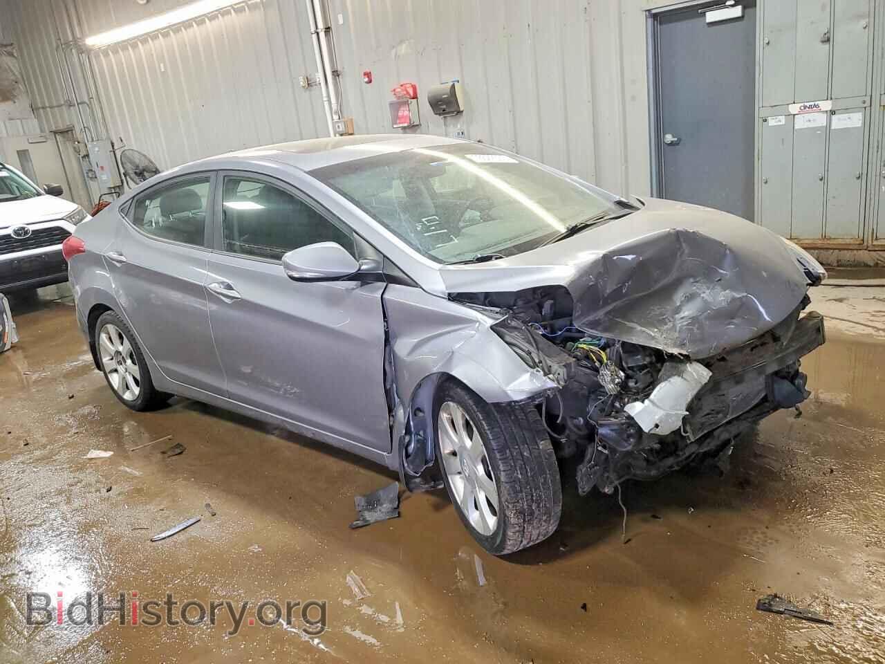 2013 HYUNDAI ELANTRA - VIN: KMHDH4AEXDU641680 - Фото 4