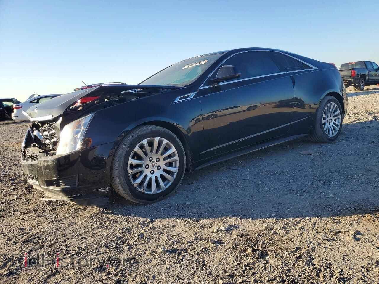 Photo 1G6DA1E33C0107249 - CADILLAC CTS 2012