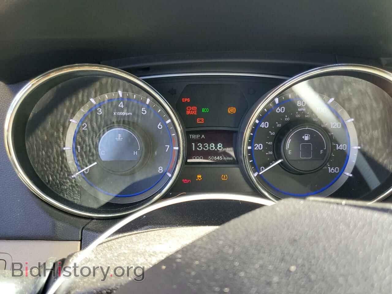 2012 HYUNDAI SONATA - VIN: 5NPEB4AC4CH489624 - Фото 9