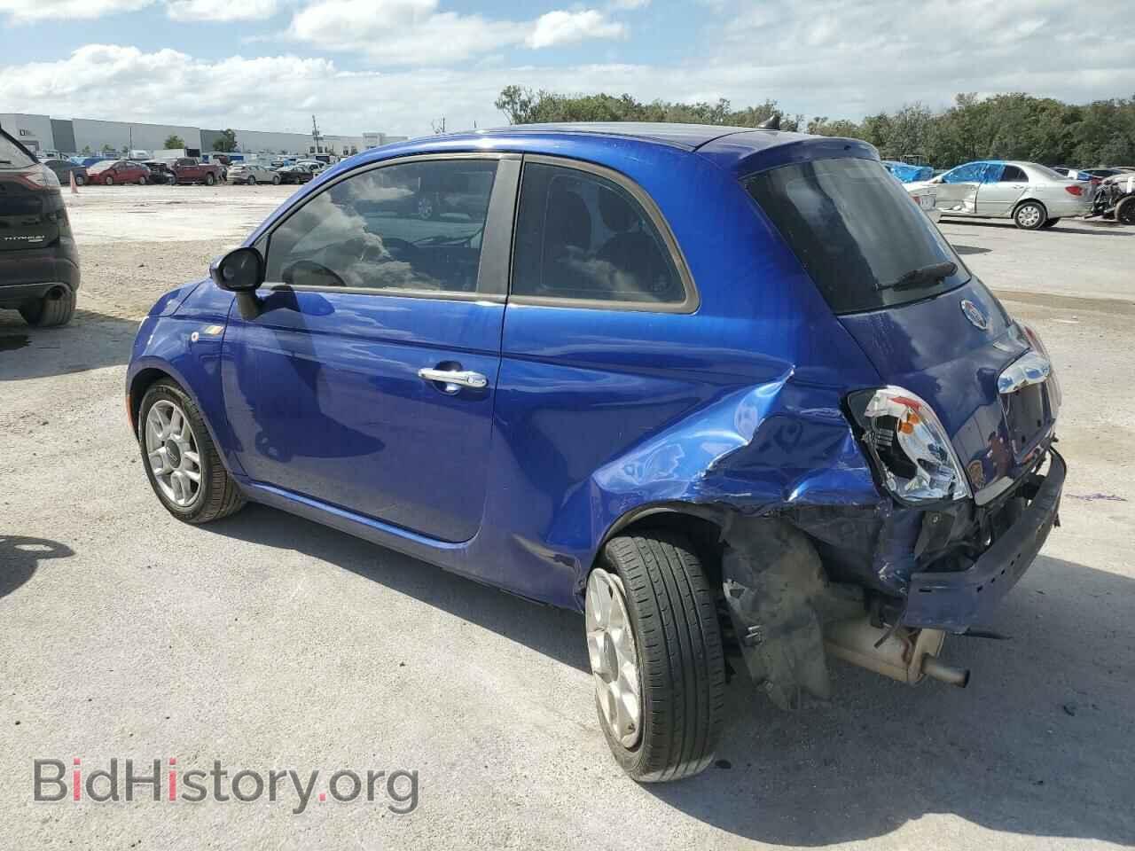 2012 FIAT 500 - VIN: 3C3CFFAR7CT114617 - Фото 2