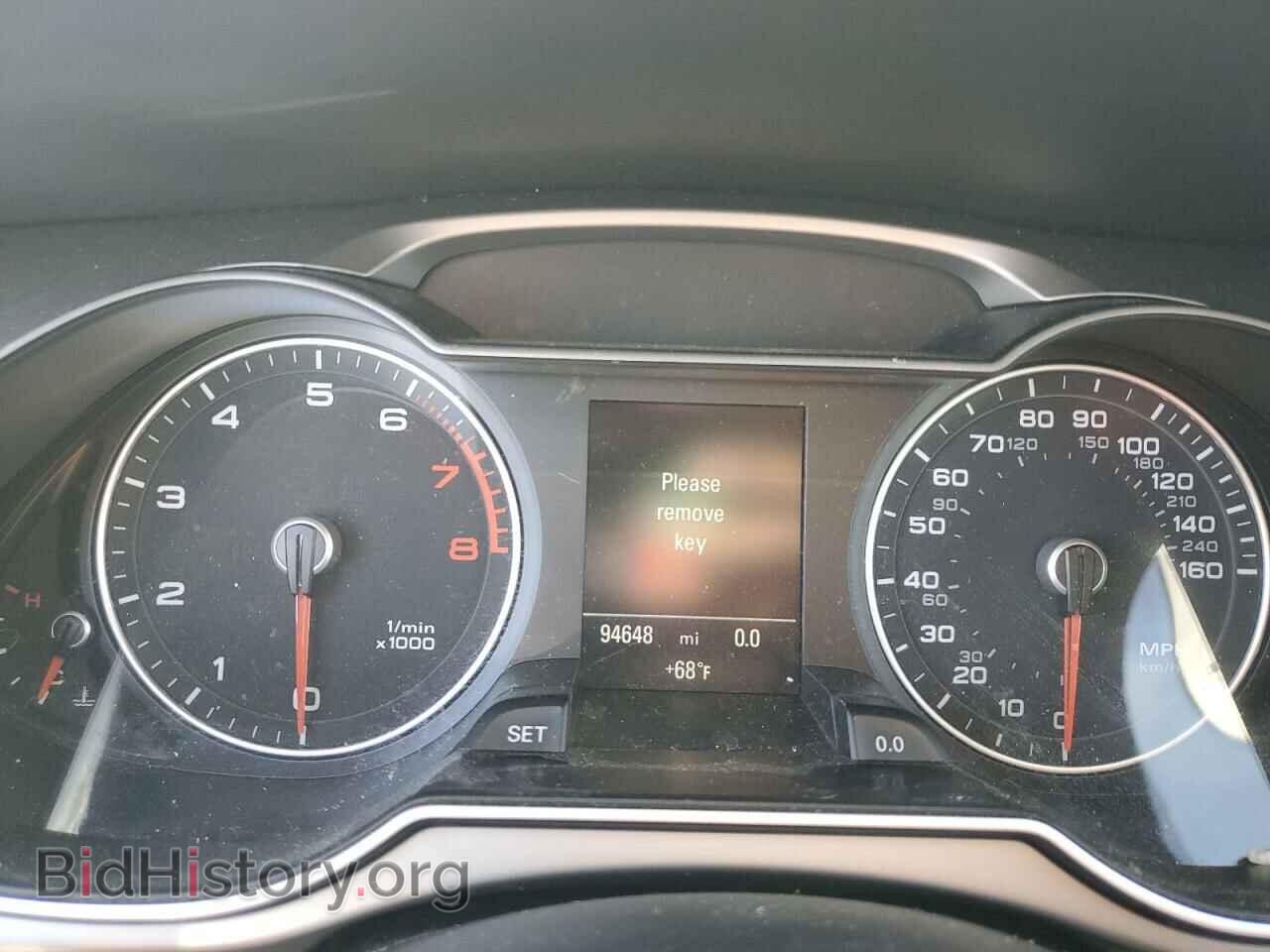 2014 AUDI A4 - VIN: WAUBFAFL7EA054344 - Фото 9