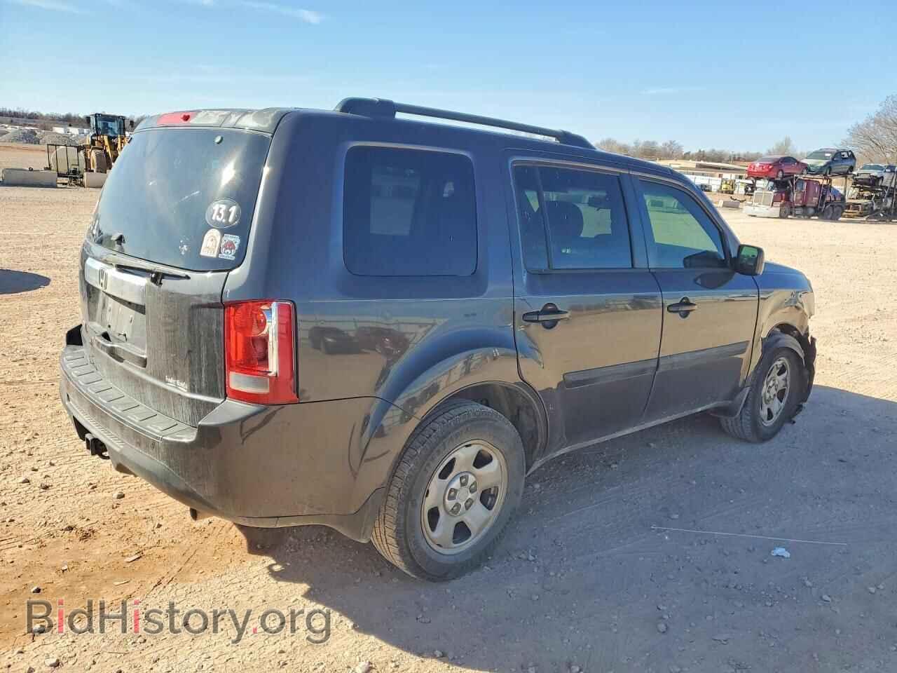 2013 HONDA PILOT - VIN: 5FNYF3H26DB033021 - Фото 3