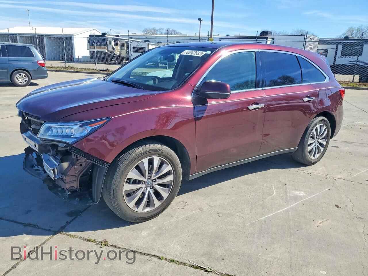 Фотография 5FRYD3H42EB011279 - ACURA MDX 2014