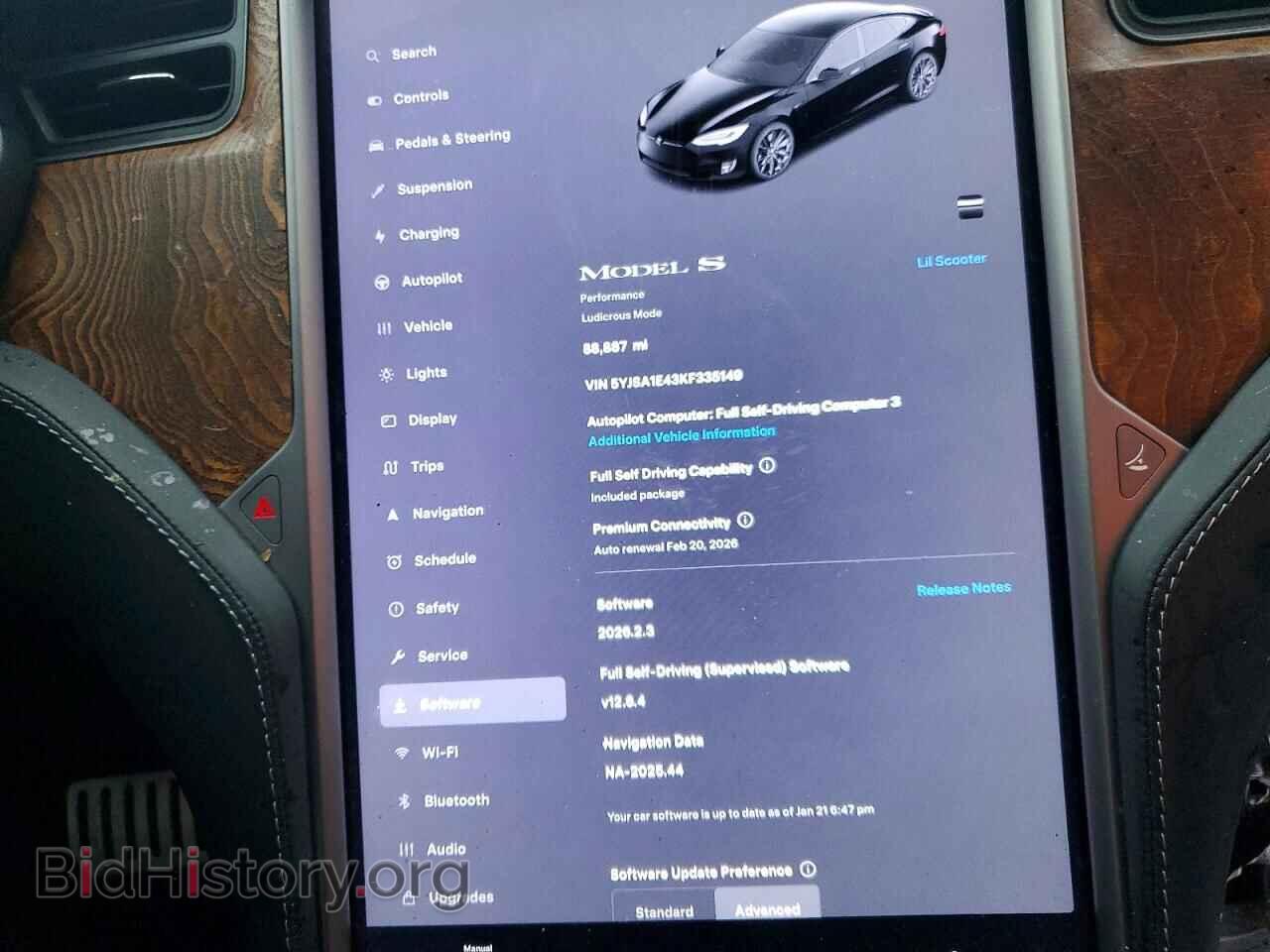 2019 TESLA MODEL S - VIN: 5YJSA1E43KF335149 - Photo 9