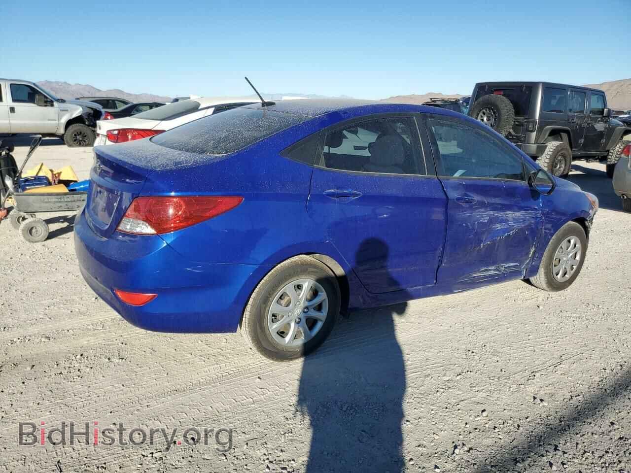 2014 HYUNDAI ACCENT - VIN: KMHCT4AE9EU710838 - Фото 3