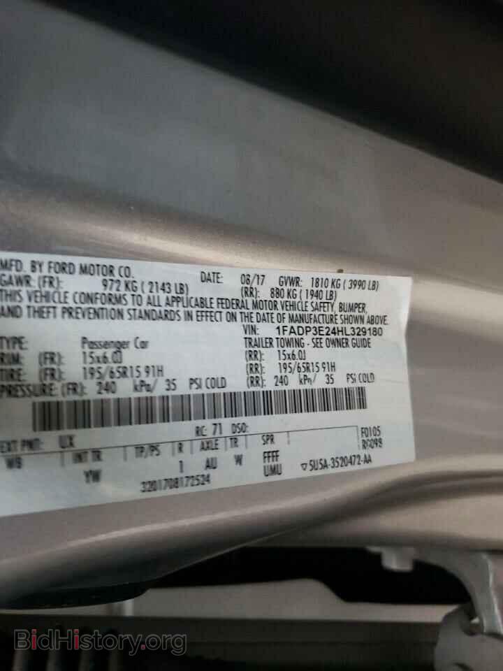 2017 FORD FOCUS - VIN: 1FADP3E24HL329180 - Photo 13