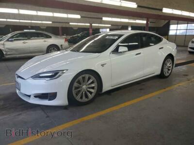 2016 Tesla MODEL S, белый — VIN 5YJSA1E23GF161587, Copart