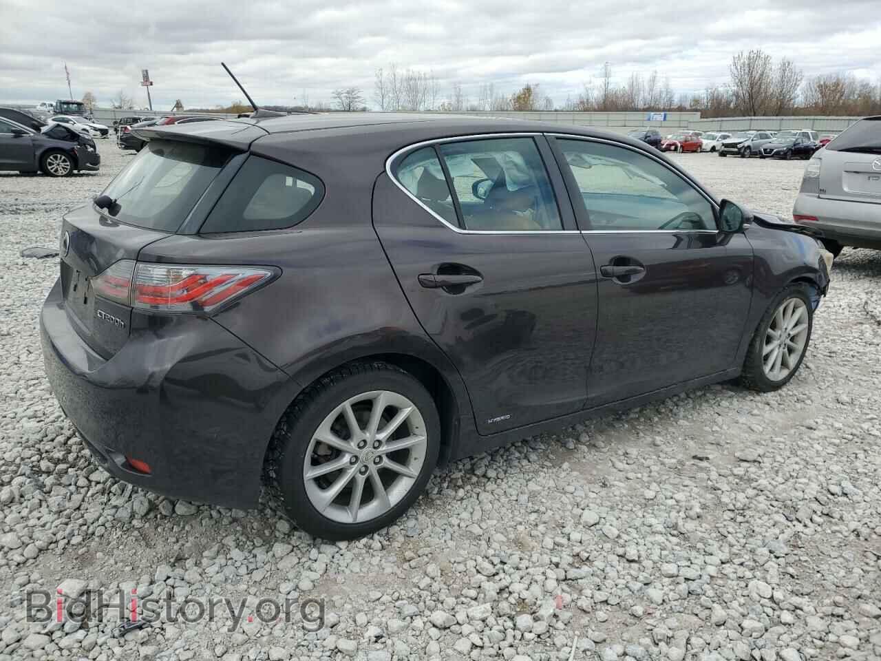 2011 LEXUS CT 200 - VIN: JTHKD5BH1B2004657 - Фото 3