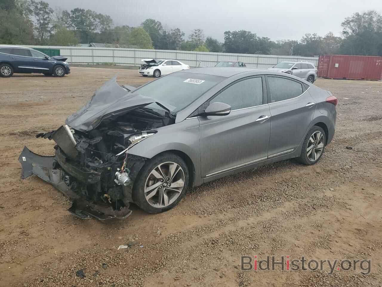 Photo 5NPDH4AE5EH496371 - HYUNDAI ELANTRA 2014