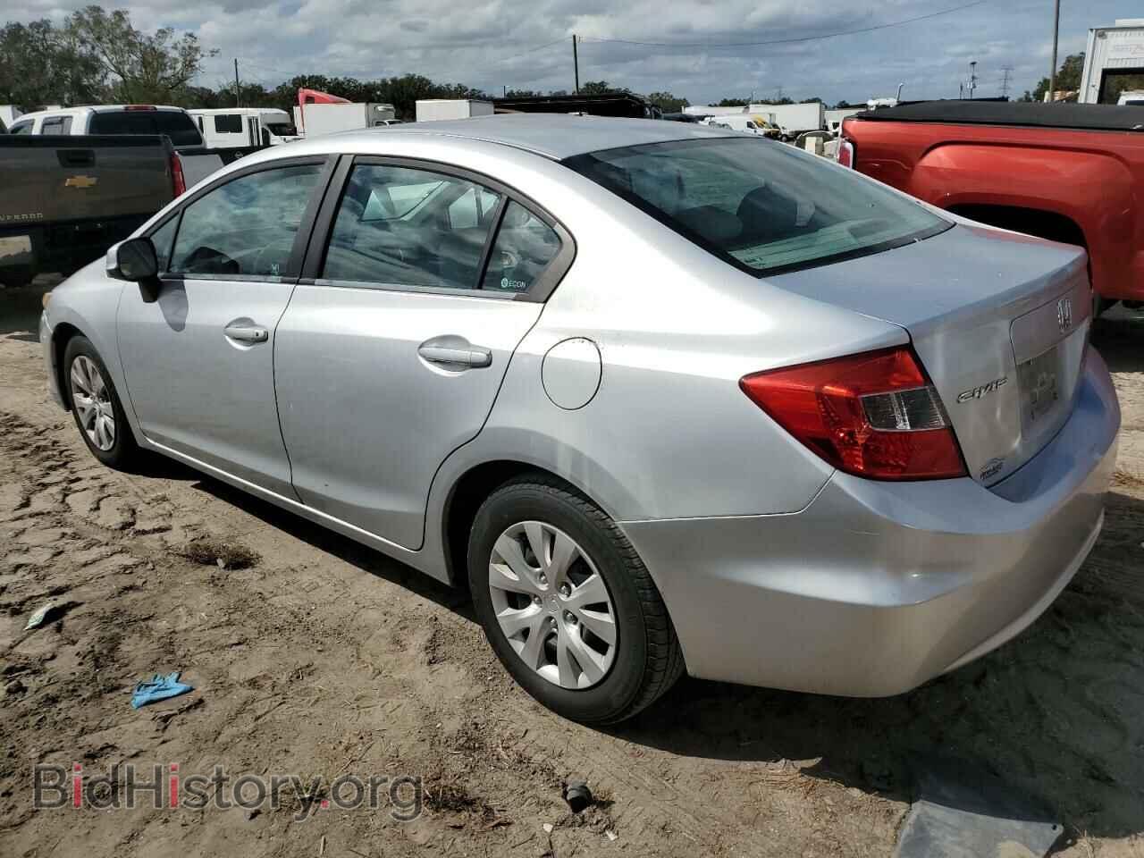 2012 HONDA CIVIC - VIN: 2HGFB2F55CH573898 - Фото 2