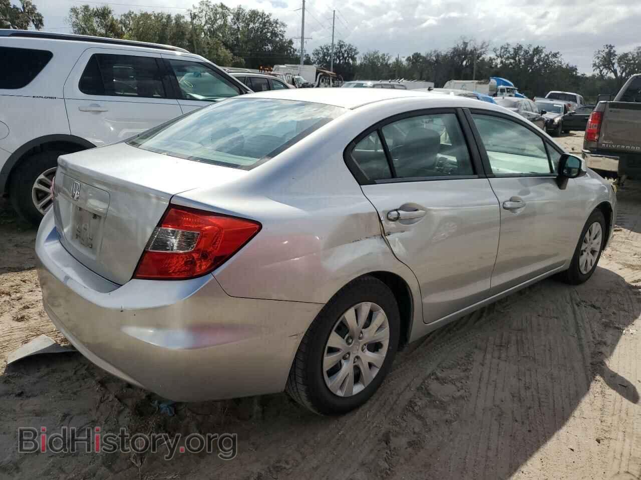 2012 HONDA CIVIC - VIN: 2HGFB2F55CH573898 - Фото 3