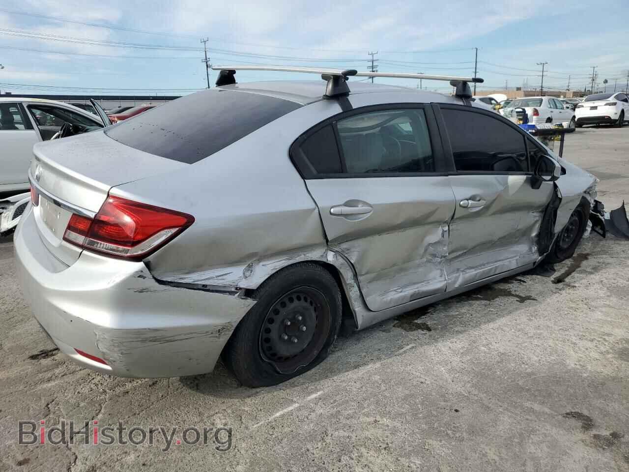 2013 HONDA CIVIC - VIN: 19XFB2F55DE248910 - Фото 3