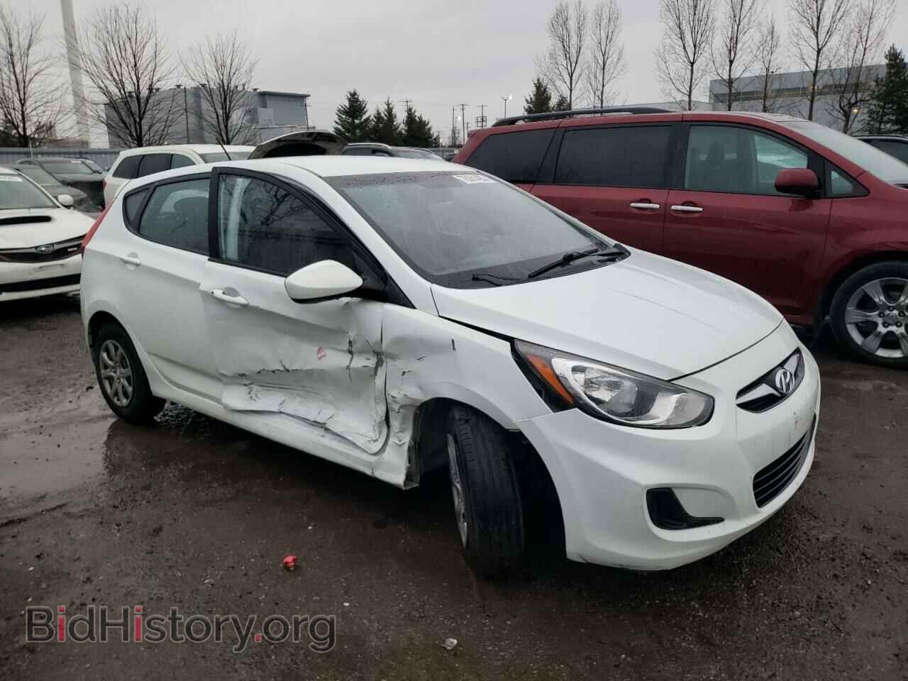 2013 HYUNDAI ACCENT - VIN: KMHCT5AE5DU122522 - Фото 4