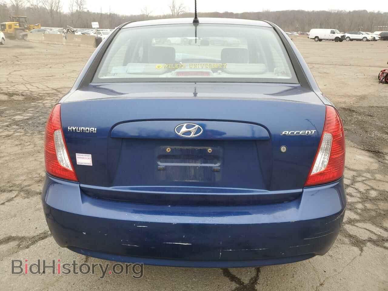 2009 HYUNDAI ACCENT - VIN: KMHCN46CX9U370686 - Фото 6