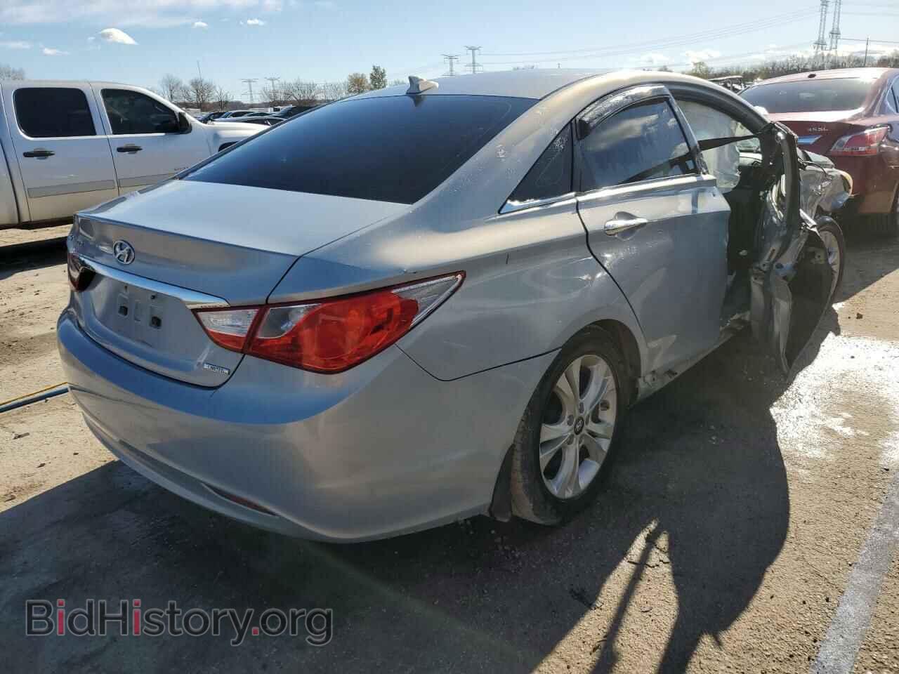 2013 HYUNDAI SONATA - VIN: 5NPEC4AC3DH637678 - Фото 3