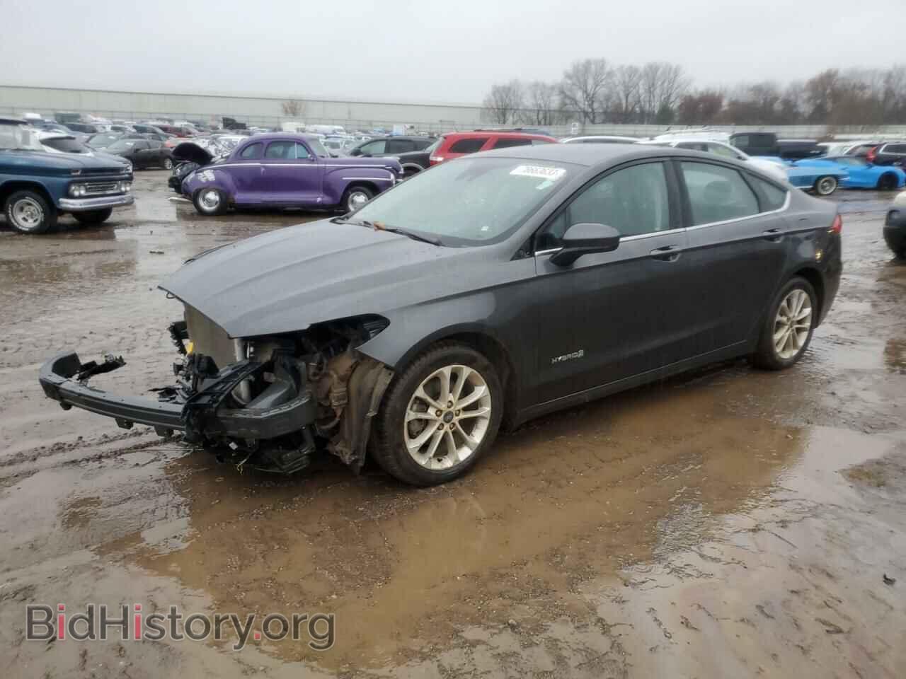 Фотография 3FA6P0LU8KR131237 - FORD FUSION 2019