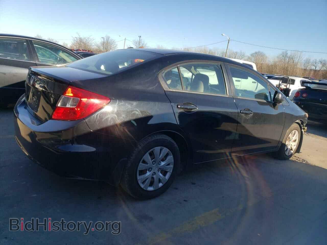 2012 HONDA CIVIC - VIN: 19XFB2F57CE049792 - Фото 3