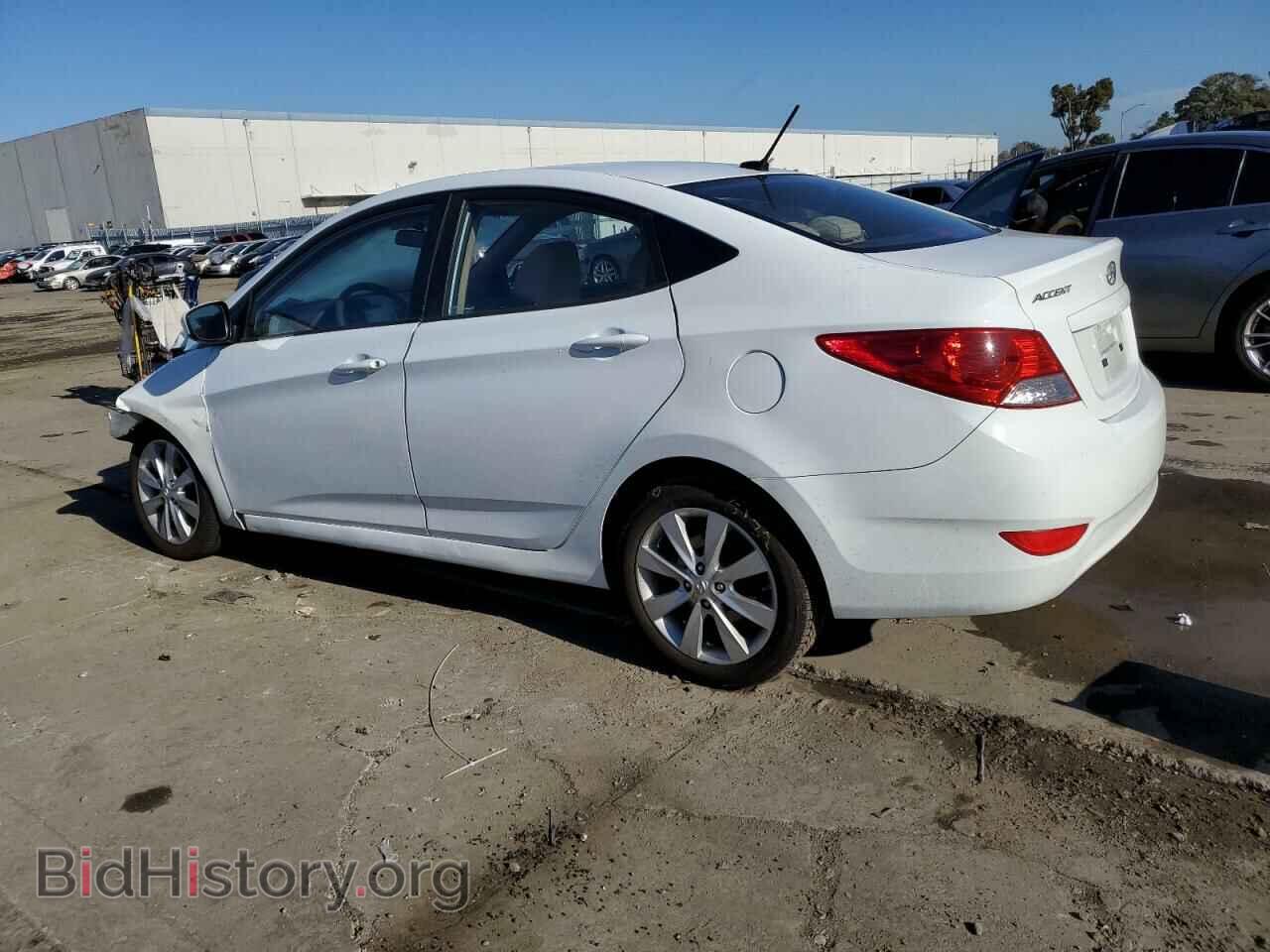 2013 HYUNDAI ACCENT - VIN: KMHCU4AEXDU461977 - Фото 2