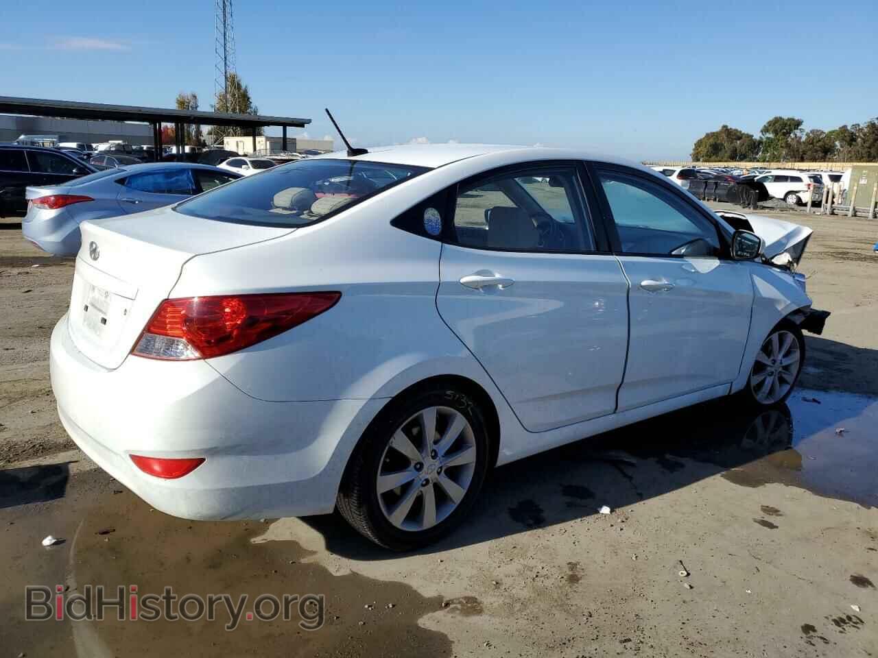 2013 HYUNDAI ACCENT - VIN: KMHCU4AEXDU461977 - Фото 3