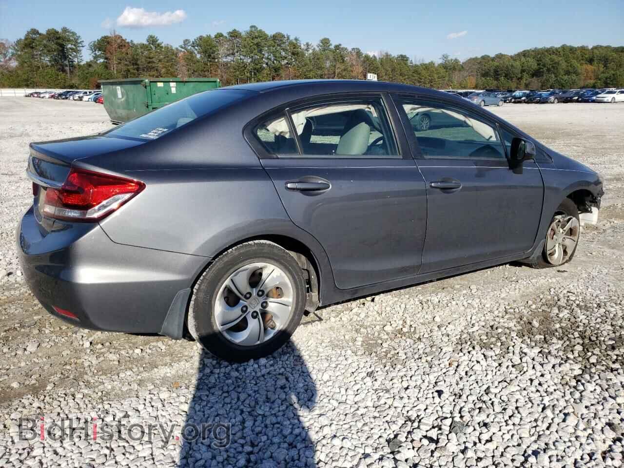 2013 HONDA CIVIC - VIN: 19XFB2F55DE044205 - Фото 3