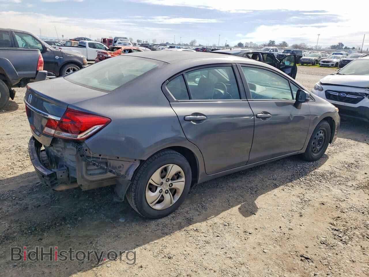 2013 HONDA CIVIC - VIN: 19XFB2F59DE262549 - Фото 3