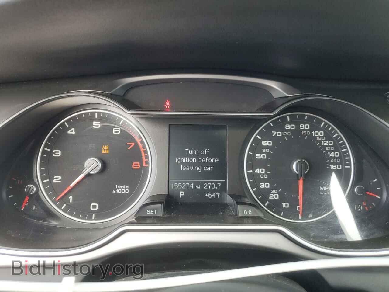 2013 AUDI A4 - VIN: WAUAFAFL5DN009163 - Фото 9