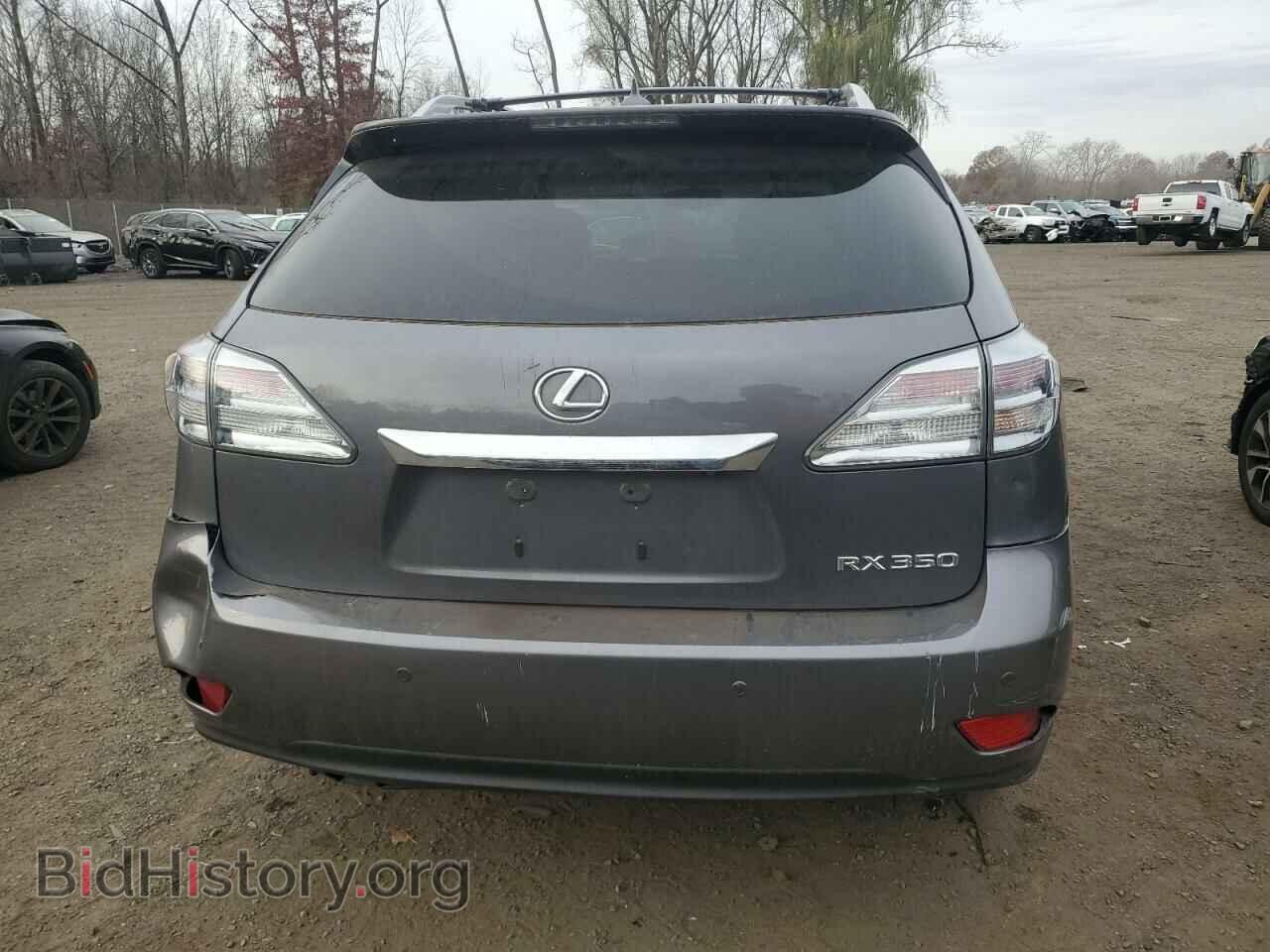 2012 LEXUS RX350 - VIN: 2T2BK1BA9CC139340 - Фото 6