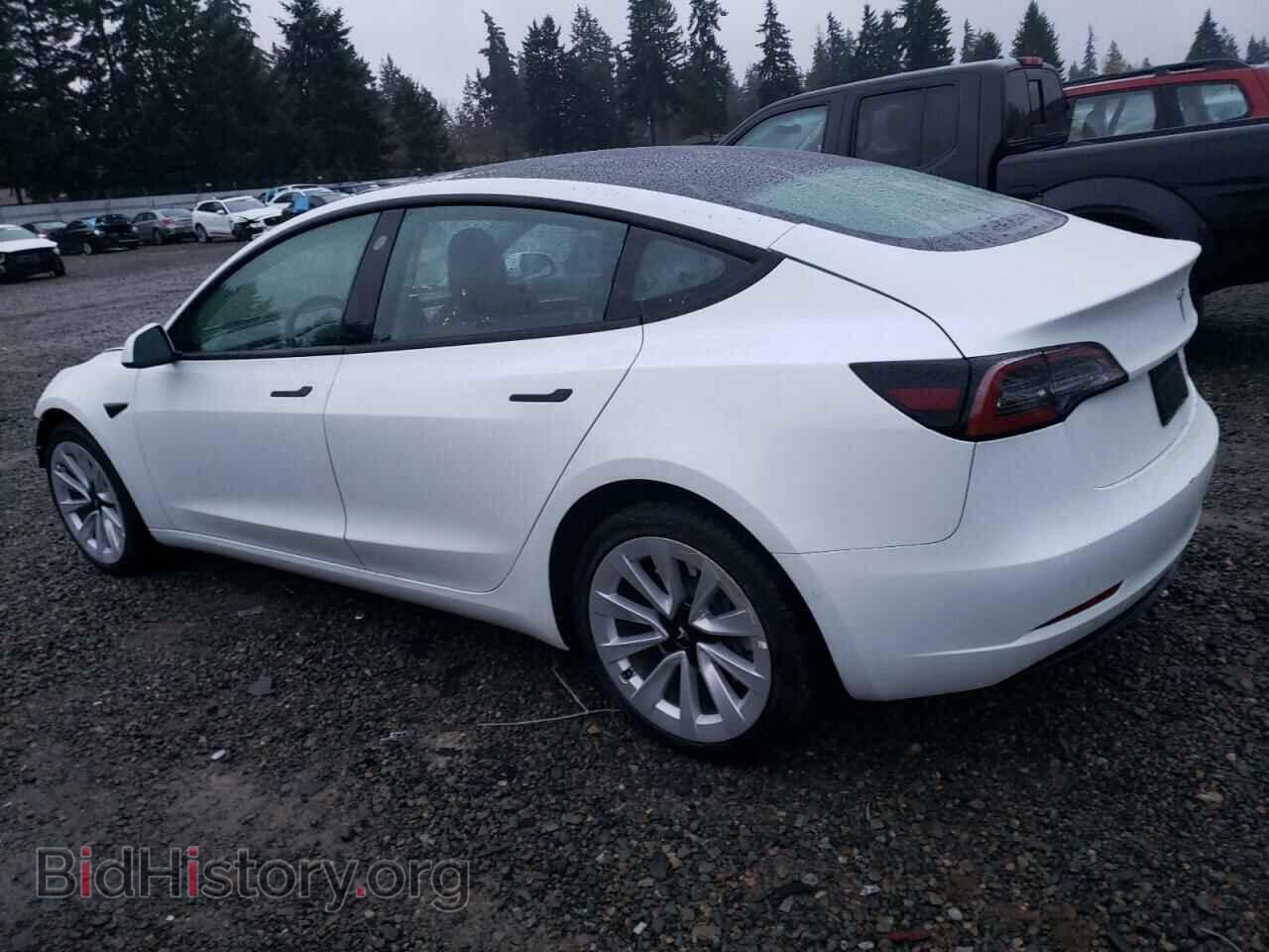 2022 TESLA MODEL 3 - VIN: 5YJ3E1EA8NF369929 - Photo 2